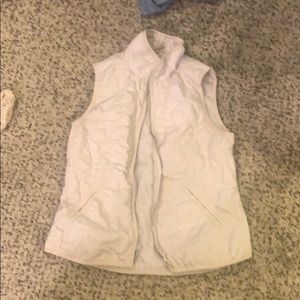 Women’s white vest